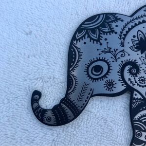 Indian Henna Elephant Bottle Opener New with Tags Bohemian